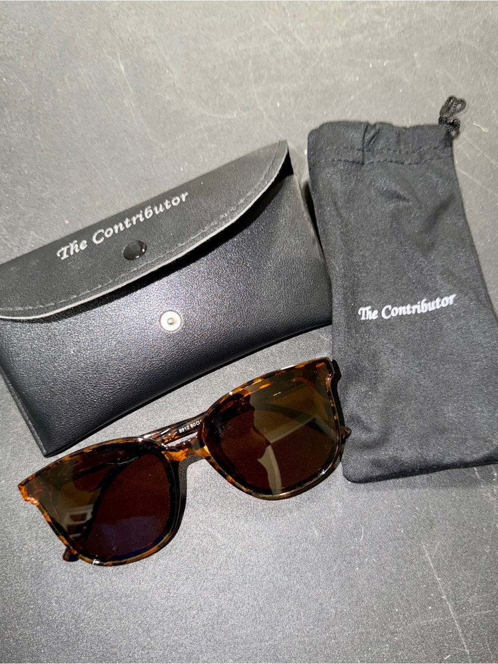 The Contributor Tortoiseshell Sunglasses with Case